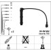 Zündleitungssatz | MG MGF (RD) 1,8 i VVC,10.01-3.02 | 7705 Zündleitungssatz | MG MGF (RD) 1,8 i VVC,10.01-3.02 | 7705