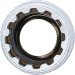 BGS Steckschlüssel-Einsatz Gear Lock, tief | Antrieb Innenvierkant 10 mm (3/8"""") | SW 11 mm | 10351 BGS Steckschlüssel-Einsatz Gear Lock, tief | Antrieb Innenvierkant 10 mm (3/8"""") | SW 11 mm | 10351