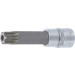 BGS Bit-Einsatz | Länge 100 mm | Antrieb Innenvierkant 12,5 mm (1/2"""") | T-Profil (für Torx) mit Bohrung T80 | 5184-TB80