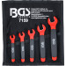 BGS VDE-Einmaulschlüssel-Satz | SW 7 - 14 mm | 5-tlg | 7159 BGS VDE-Einmaulschlüssel-Satz | SW 7 - 14 mm | 5-tlg | 7159