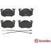 BREMBO Bremsklötze VA | RENAULT Rapid, Twingo 85-07 | P 68 015 BREMBO Bremsklötze VA | RENAULT Rapid, Twingo 85-07 | P 68 015