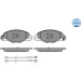 Bremsbelagsatz Citroen P. Xantia 98- Mit Sensor | 025 231 3518/W Bremsbelagsatz Citroen P. Xantia 98- Mit Sensor | 025 231 3518/W