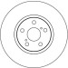Bremsscheibe Toyota P. Avensis DF4100