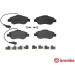 BREMBO Bremsklötze VA | FORD Ka 08 | P 24 150