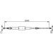 Handbremsseil | RENAULT Megane,Scenic 03 | 1987477787 Handbremsseil | RENAULT Megane,Scenic 03 | 1987477787