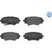 Bremsbelagsatz Mazda T. 3 1.5-2.2D 13 | 025 258 7814 Bremsbelagsatz Mazda T. 3 1.5-2.2D 13 | 025 258 7814