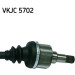 SKF Antriebswelle | VKJC 5702 SKF Antriebswelle | VKJC 5702
