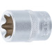 BGS Steckschlüssel-Einsatz E-Profil | Antrieb Innenvierkant 12,5 mm (1/2"""") | SW E24 | 6424