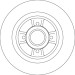 Bremsscheibe Renault T. Scenic TRW SINGLE DF4690BS