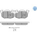 Bremsbelagsatz Renault S. 9/11/19/21/25 Mit Sensor | 025 209 0518/W Bremsbelagsatz Renault S. 9/11/19/21/25 Mit Sensor | 025 209 0518/W