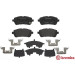 BREMBO Bremsklötze VA | FORD Fiesta/MAZDA 2/DAIHATSU 06 | P 16 013 BREMBO Bremsklötze VA | FORD Fiesta/MAZDA 2/DAIHATSU 06 | P 16 013