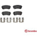 BREMBO Bremsklötze HA | KIA Picanto 11 | P 30 068 BREMBO Bremsklötze HA | KIA Picanto 11 | P 30 068