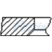 FRECCIA Kolbenringsatz | FR10-380400 FRECCIA Kolbenringsatz | FR10-380400