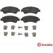 BREMBO Bremsklötze VA | CITROEN C3, C4 PEUGEOT 206,207 07 | P 61 066 BREMBO Bremsklötze VA | CITROEN C3, C4 PEUGEOT 206,207 07 | P 61 066