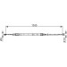Handbremsseil | BMW E90 05 | 1987477950 Handbremsseil | BMW E90 05 | 1987477950