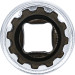 BGS Steckschlüssel-Einsatz Gear Lock, tief | Antrieb Innenvierkant 6,3 mm (1/4"""") | SW 12 mm | 10162 BGS Steckschlüssel-Einsatz Gear Lock, tief | Antrieb Innenvierkant 6,3 mm (1/4"""") | SW 12 mm | 10162