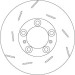 Bremsscheibe Porsche T. Panamera 09- Le TRW SINGLE DF6320S