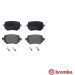 BREMBO Bremsklötze HA | AUDI,SKODA,SEAT 12 | P 85 135