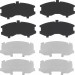Bremsklötze VA | SUBARU Impreza,Forester,Legacy 98 | GDB3328 Bremsklötze VA | SUBARU Impreza,Forester,Legacy 98 | GDB3328