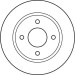 Bremsscheibe Nissan P. Micra | DF2611 Bremsscheibe Nissan P. Micra | DF2611