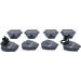 Bremsbelagsatz Audi S. A4/A6/Allroad 2,7-4,2 97-05 | 13.0460-2875.2 Bremsbelagsatz Audi S. A4/A6/Allroad 2,7-4,2 97-05 | 13.0460-2875.2