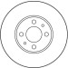 Bremsscheibe Fiat P. Stilo/Punt | DF2734 Bremsscheibe Fiat P. Stilo/Punt | DF2734