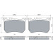 Bremsklötze | MERCEDES-BENZ S-Klasse 11 | 0 986 494 985 Bremsklötze | MERCEDES-BENZ S-Klasse 11 | 0 986 494 985