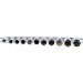 BGS Steckschlüssel-Einsatz-Satz Sechskant, tief | Antrieb Innenvierkant 10 mm (3/8"""") | SW 8 - 19 mm | 11-tlg | 2222 BGS Steckschlüssel-Einsatz-Satz Sechskant, tief | Antrieb Innenvierkant 10 mm (3/8"""") | SW 8 - 19 mm | 11-tlg | 2222