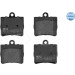 Bremsbelagsatz Db T. W202 C180-22 | 252190015 Bremsbelagsatz Db T. W202 C180-22 | 252190015