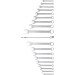 BGS Maul-Ringschlüssel-Satz | SW 8 - 32 mm | 19-tlg | 30500 BGS Maul-Ringschlüssel-Satz | SW 8 - 32 mm | 19-tlg | 30500