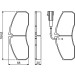 Bremsklötze | NISSAN Cabstar 06 | 0 986 494 278 Bremsklötze | NISSAN Cabstar 06 | 0 986 494 278