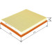 Luftfilter | RENAULT | F 026 400 014 Luftfilter | RENAULT | F 026 400 014