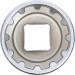 BGS Steckschlüssel-Einsatz Gear Lock | Antrieb Innenvierkant 12,5 mm (1/2"""") | SW 27 mm | 10227 BGS Steckschlüssel-Einsatz Gear Lock | Antrieb Innenvierkant 12,5 mm (1/2"""") | SW 27 mm | 10227