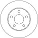 Bremsscheibe Opel P. Sintra | DF4041 Bremsscheibe Opel P. Sintra | DF4041