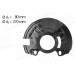 BREMSANKERBLECH V L D:256MM | HYUNDAI GETZ 01-10 | 58264