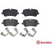 BREMBO Bremsklötze HA | LAND ROVER Range Rover 12 | P 44 021 BREMBO Bremsklötze HA | LAND ROVER Range Rover 12 | P 44 021
