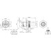 0 281 002 842 Sensor, Kraftstoffdruck