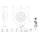 Bremsscheibe | RENAULT Megane | 0 986 479 C87 Bremsscheibe | RENAULT Megane | 0 986 479 C87