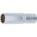 BGS Steckschlüssel-Einsatz Gear Lock, tief | Antrieb Innenvierkant 12,5 mm (1/2"""") | SW 17 mm | 10257 BGS Steckschlüssel-Einsatz Gear Lock, tief | Antrieb Innenvierkant 12,5 mm (1/2"""") | SW 17 mm | 10257