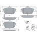 Bremsklötze | OPEL Corsa,Adam | 0 986 494 092 Bremsklötze | OPEL Corsa,Adam | 0 986 494 092