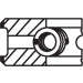 MAHLE Kolbenringsatz 011 54 N0