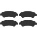 Bremsklötze VA | PEUGEOT 206,307,CITR 98 | GDB1463