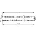 Handbremsseil OPEL Meriva 1987477935