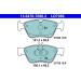 Bremsbelagsatz Db P. W202/W210 95-03 Keramik | 13.0470-7086.2 Bremsbelagsatz Db P. W202/W210 95-03 Keramik | 13.0470-7086.2