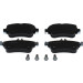 Bremsklötze | MERCEDES A,B-Klasse | 0 986 494 663 Bremsklötze | MERCEDES A,B-Klasse | 0 986 494 663