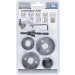 BGS Lochsägen-Satz Ø 32 - 54 mm Tiefe 24 mm 6-tlg BGS Do it yourself 50310