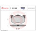 BREMBO Bremsklötze VA | RENAULT Twingo 93-07 | P 68 020 BREMBO Bremsklötze VA | RENAULT Twingo 93-07 | P 68 020