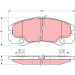 Bremsklötze VA | OPEL Frontera 98 | GDB1436 Bremsklötze VA | OPEL Frontera 98 | GDB1436