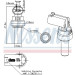 NISSENS Sensor, Kühlmitteltemperatur 207046 FIRST FIT
