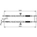 Handbremsseil | OPEL Vectra Caravan,Signum 03 | 1987477907 Handbremsseil | OPEL Vectra Caravan,Signum 03 | 1987477907